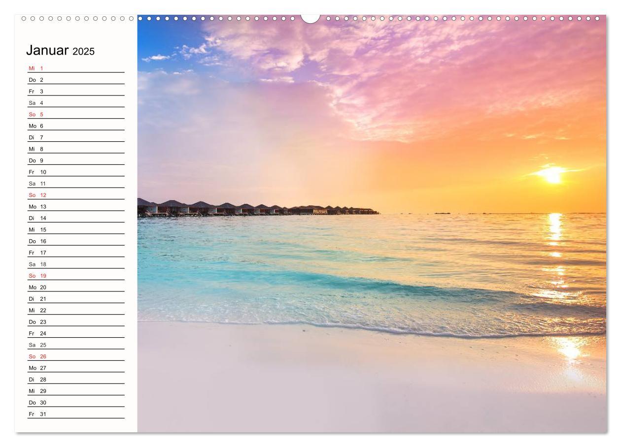 Bild: 9783435488391 | Paradiese. Karibik und Südsee über und unter Wasser (Wandkalender...