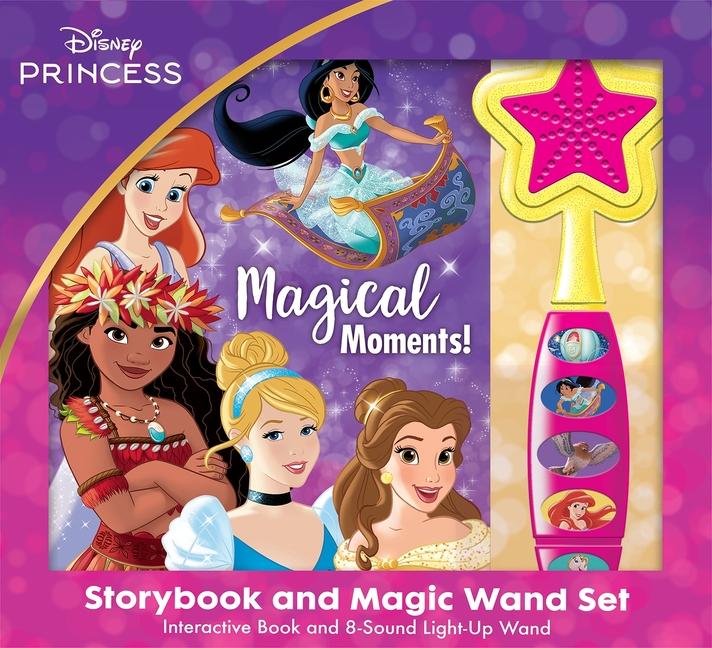 Cover: 9781503769885 | Disney Princess: Magical Moments! Storybook and Magic Wand Sound...