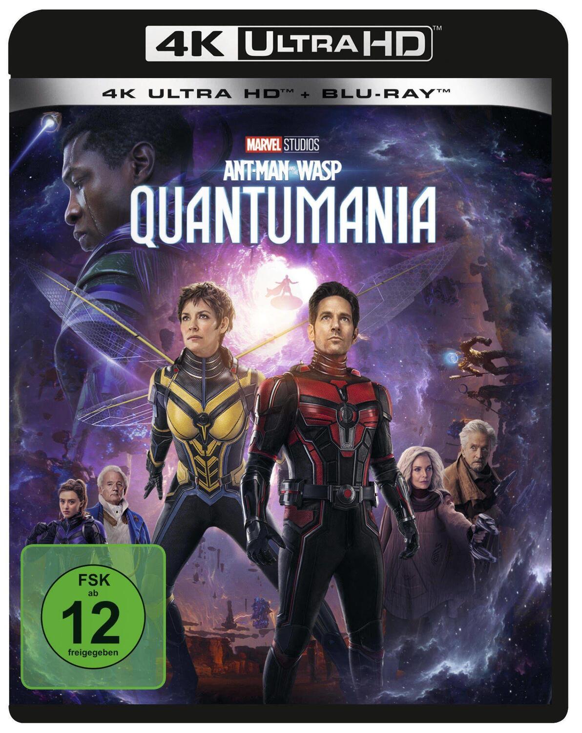 Cover: 8717418614652 | Ant-Man and the Wasp: Quantumania UHD Blu-ray | Blu-ray Disc | Deutsch