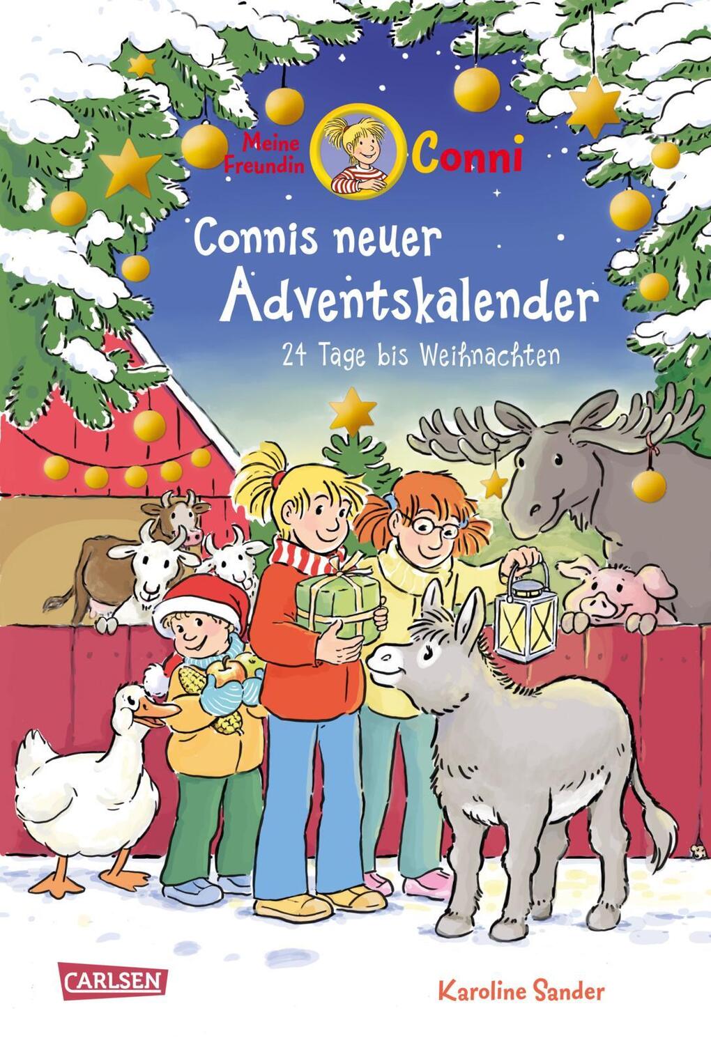 Cover: 9783551183033 | Meine Freundin Conni - Connis neuer Adventskalender | Karoline Sander