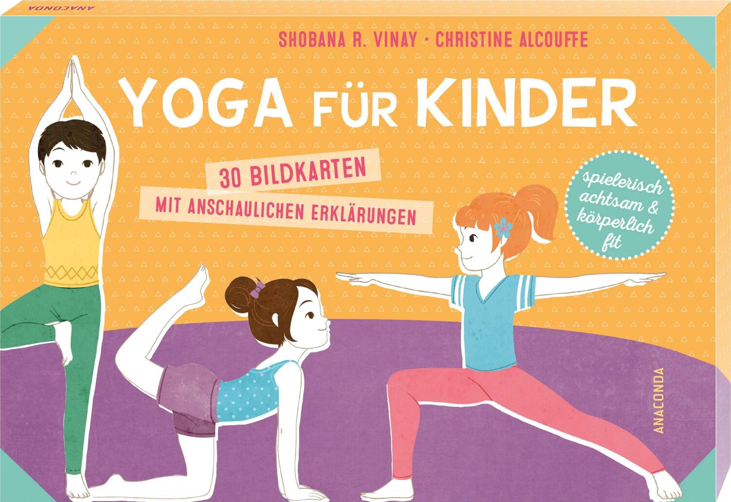 Cover: 4250940200015 | Yoga für Kinder. 30 Bildkarten mit anschaulichen Erklärungen | Vinay