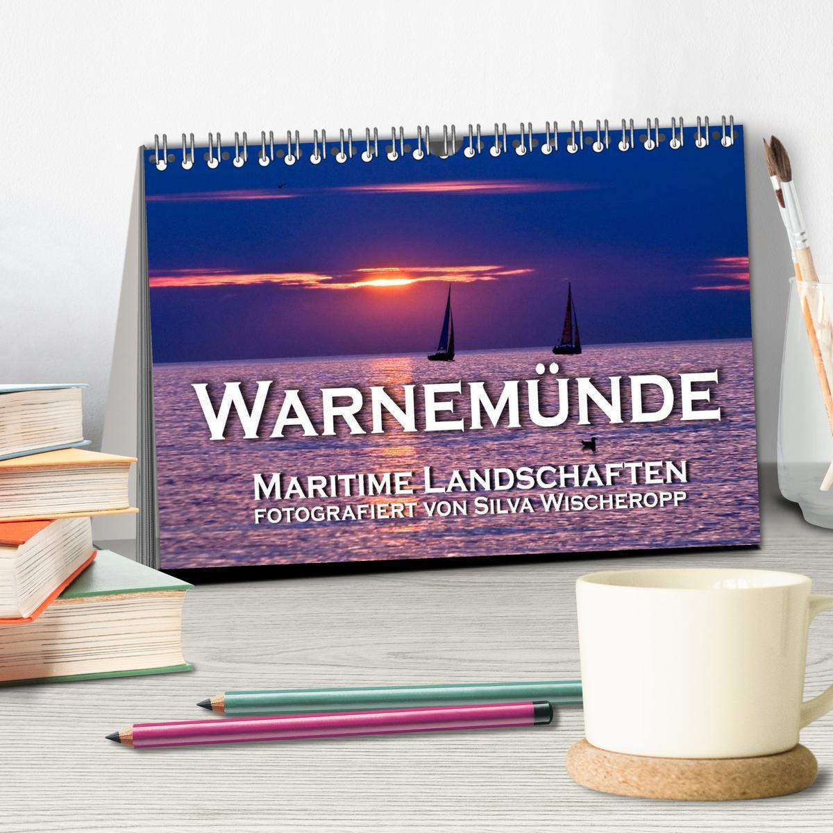 Bild: 9783435707270 | Warnemünde - Maritime Landschaften (Tischkalender 2025 DIN A5...