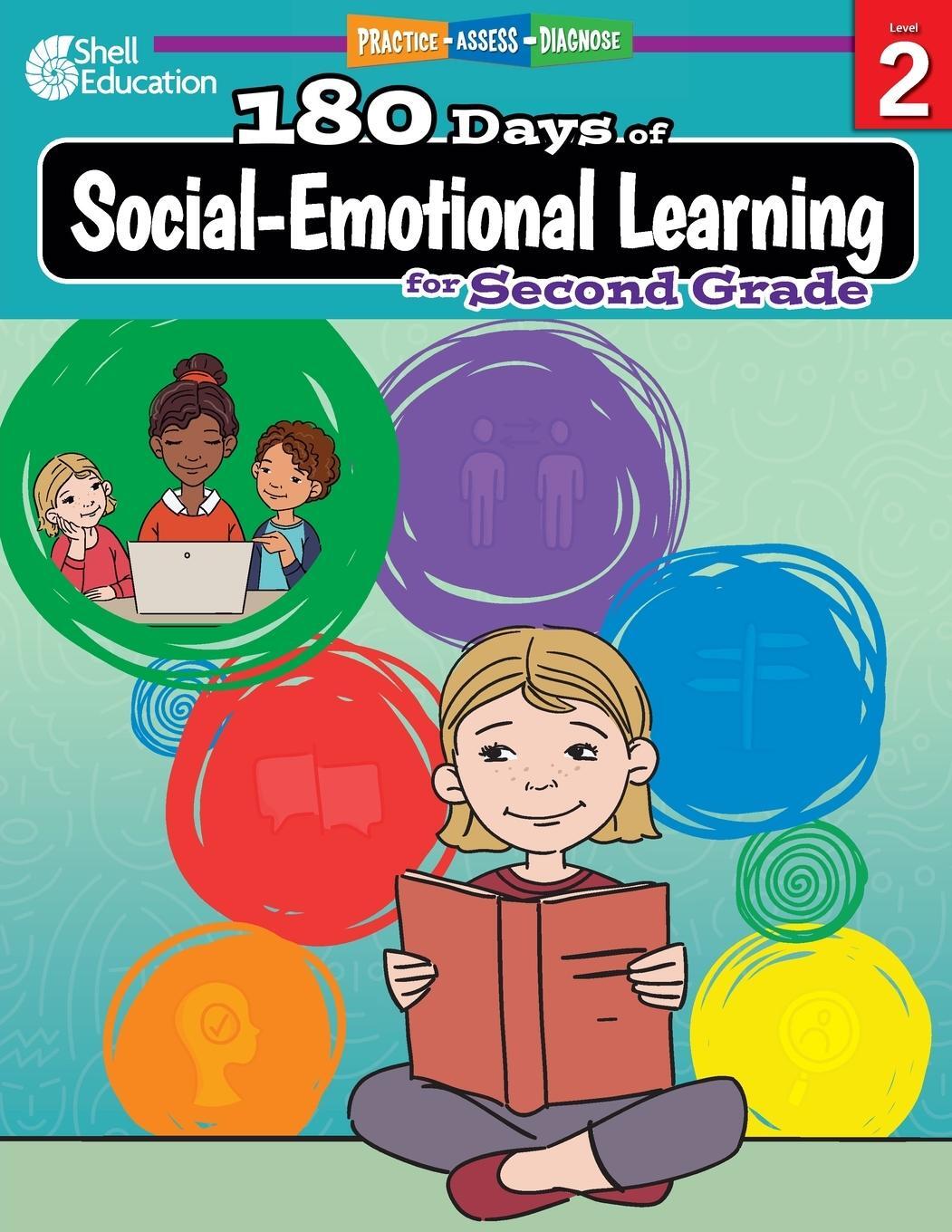 Cover: 9781087649719 | 180 Days of Social-Emotional Learning for Second Grade | Hinrichsen