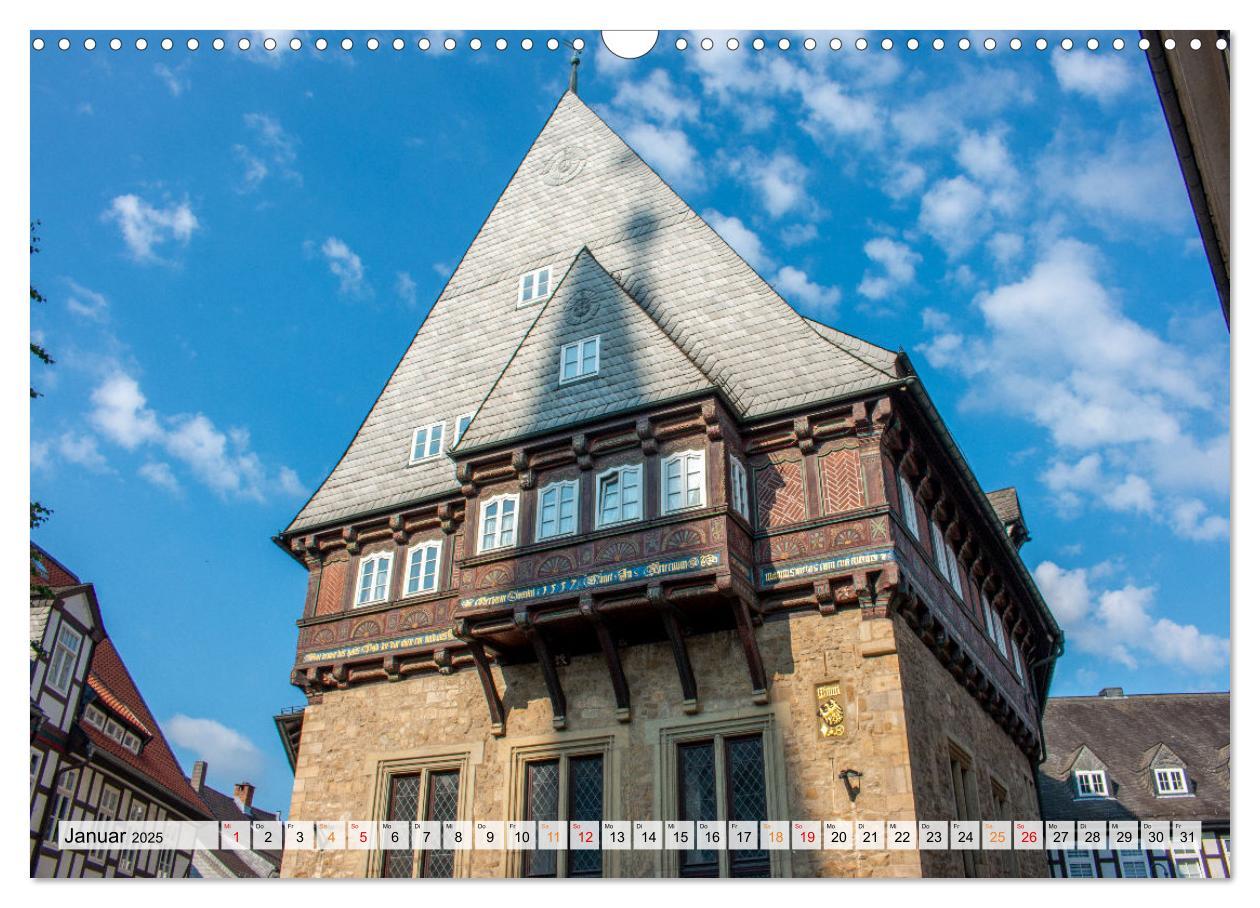 Bild: 9783383881718 | Historisches Goslar - Niedersachsen (Wandkalender 2025 DIN A3...