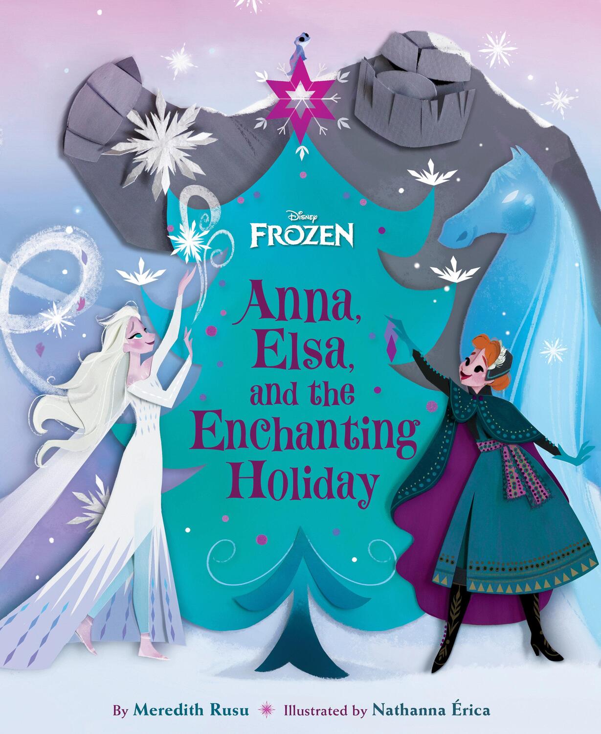 Cover: 9781368074162 | Frozen: Anna, Elsa, and the Enchanting Holiday | Meredith Rusu (u. a.)