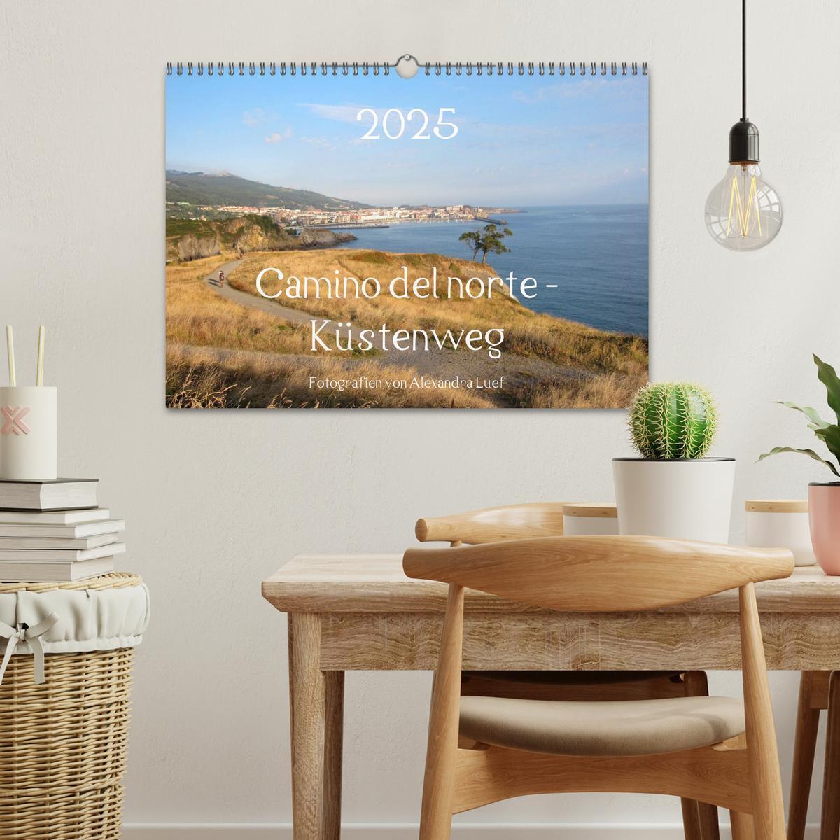 Bild: 9783435636129 | Camino del norte - Küstenweg (Wandkalender 2025 DIN A3 quer),...