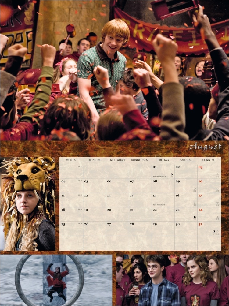 Bild: 9783756404995 | Harry Potter Broschur XL Kalender 2025 | Kalender | 28 S. | Deutsch