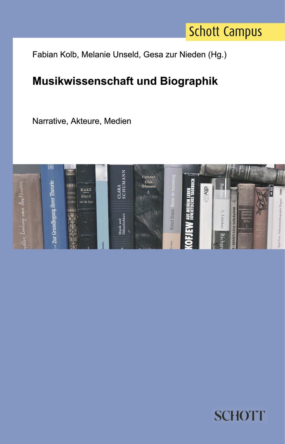 Cover: 9783959831284 | Musikwissenschaft und Biographik | Narrative, Akteure, Medien | Nieden