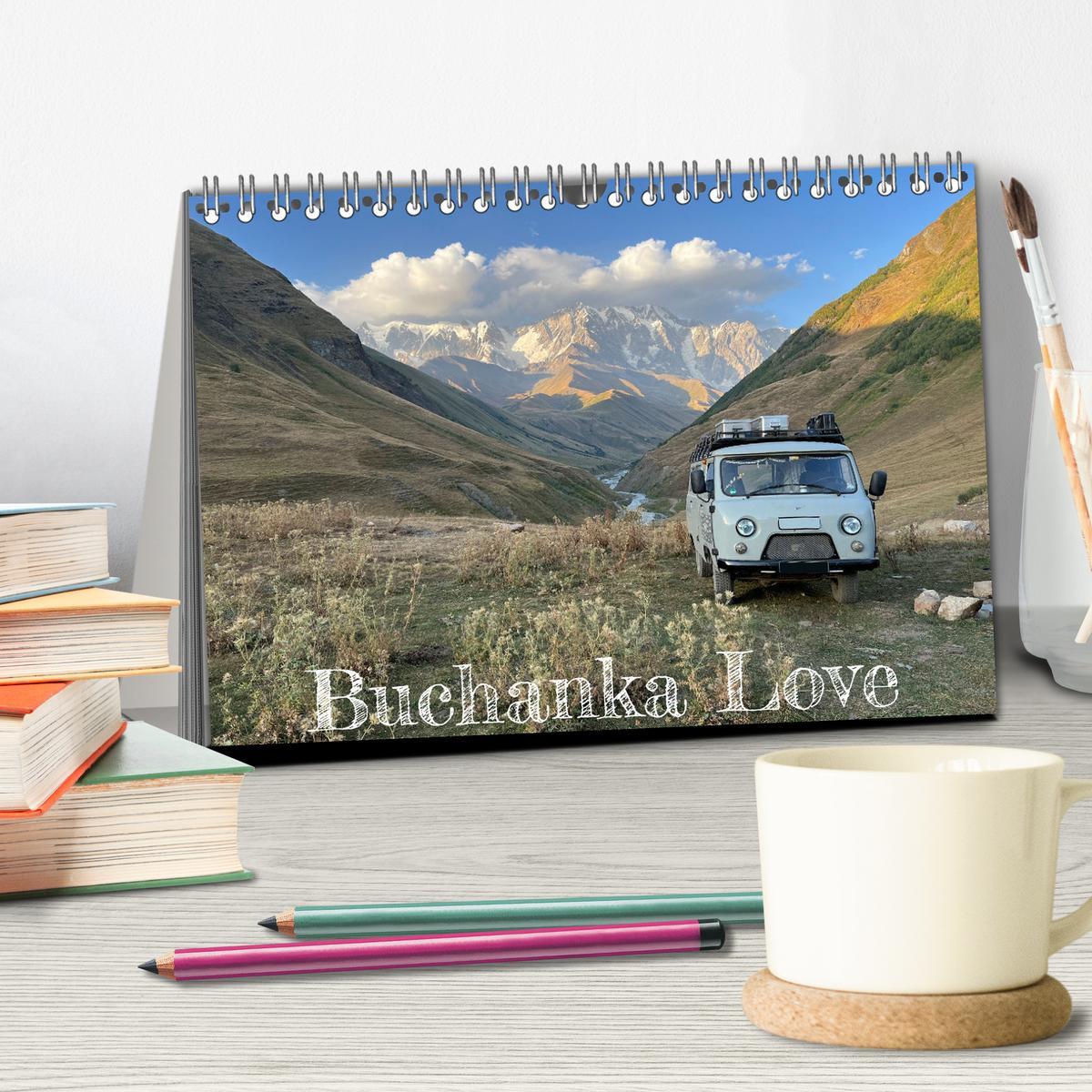 Bild: 9783383935213 | UAZ 452 Buchanka Love (Tischkalender 2025 DIN A5 quer), CALVENDO...