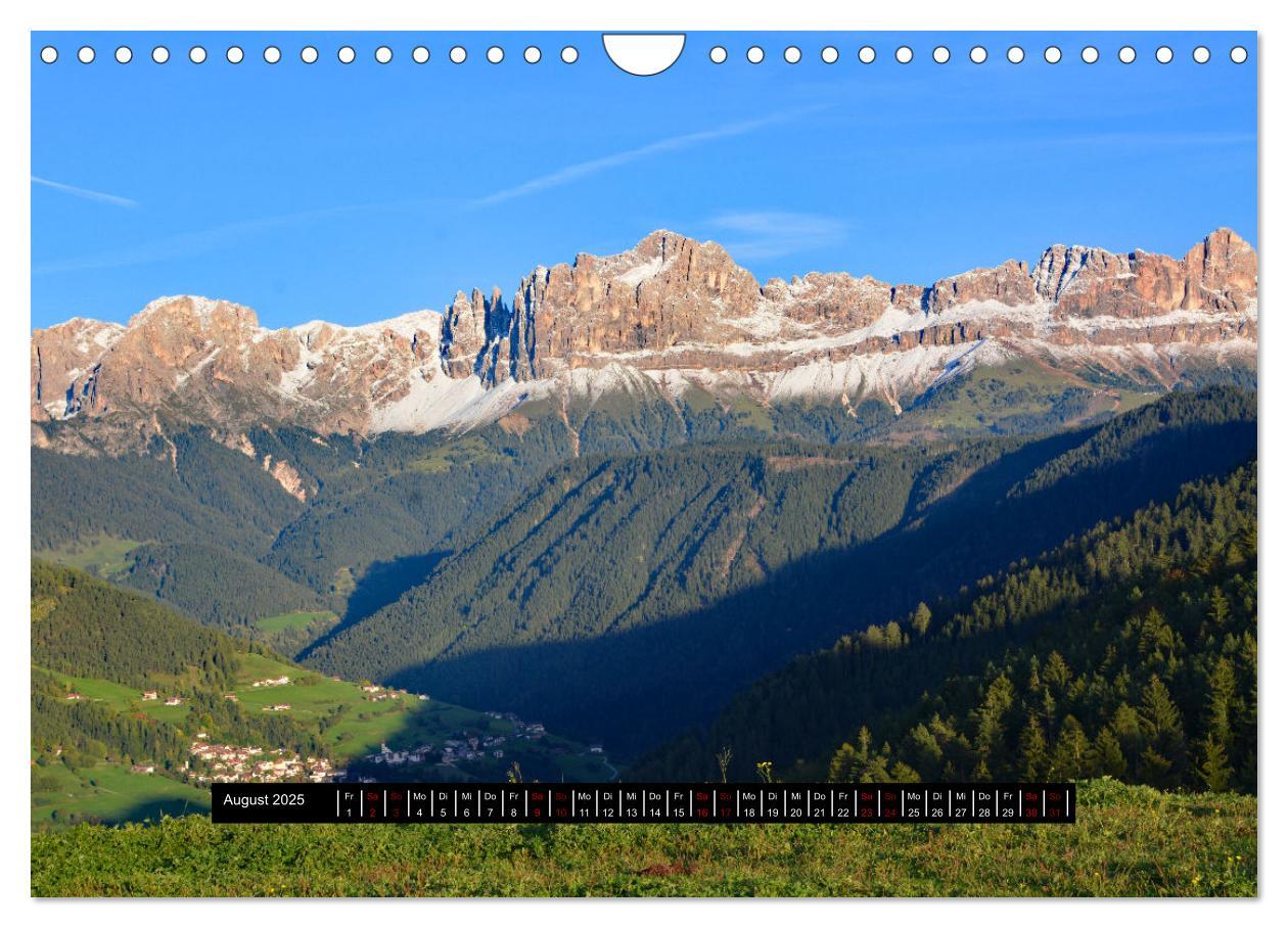 Bild: 9783435072392 | Dolomiten - Latemar und Rosengarten (Wandkalender 2025 DIN A4...