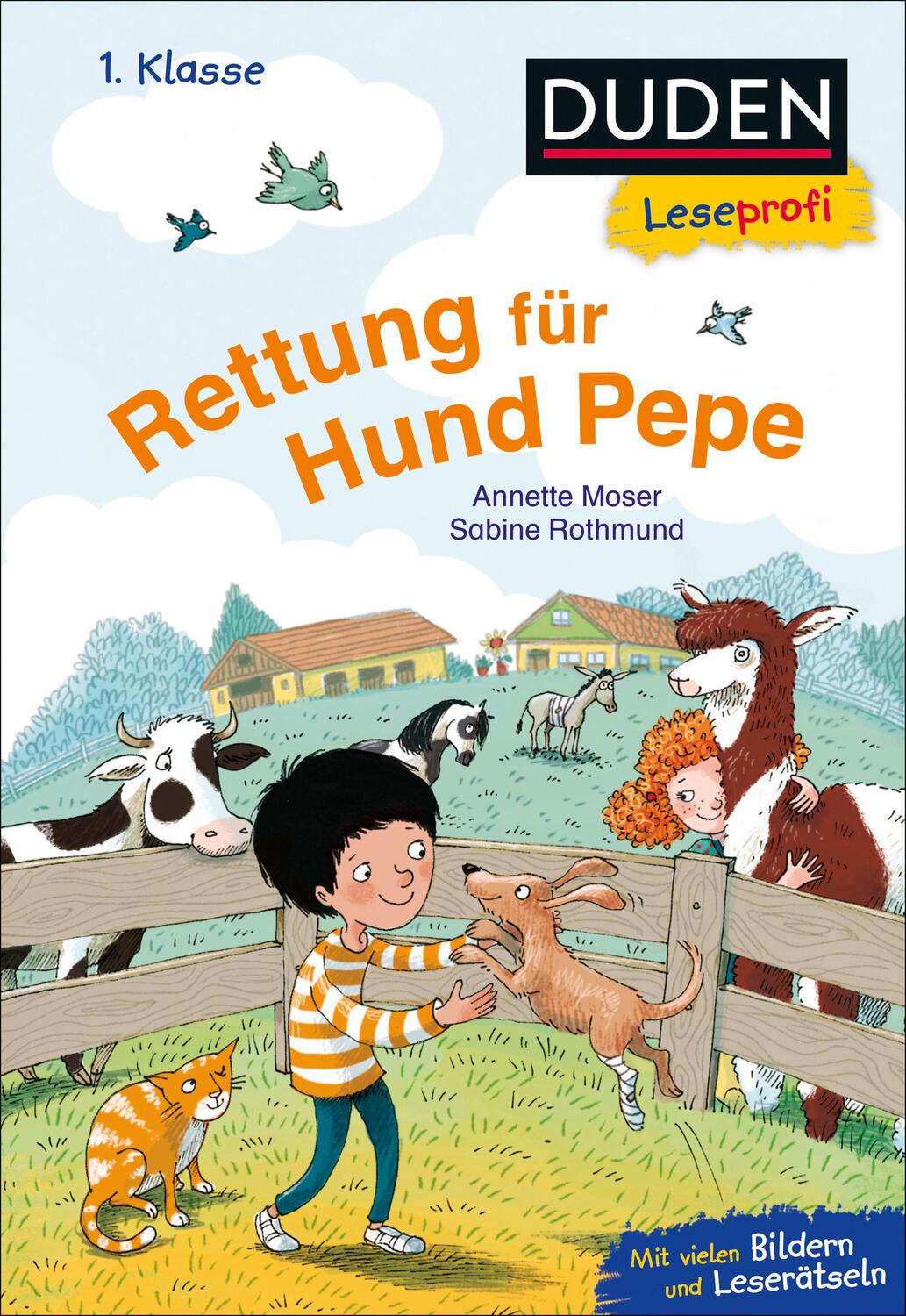 Cover: 9783737336550 | Duden Leseprofi - Rettung für Hund Pepe, 1. Klasse | Annette Moser