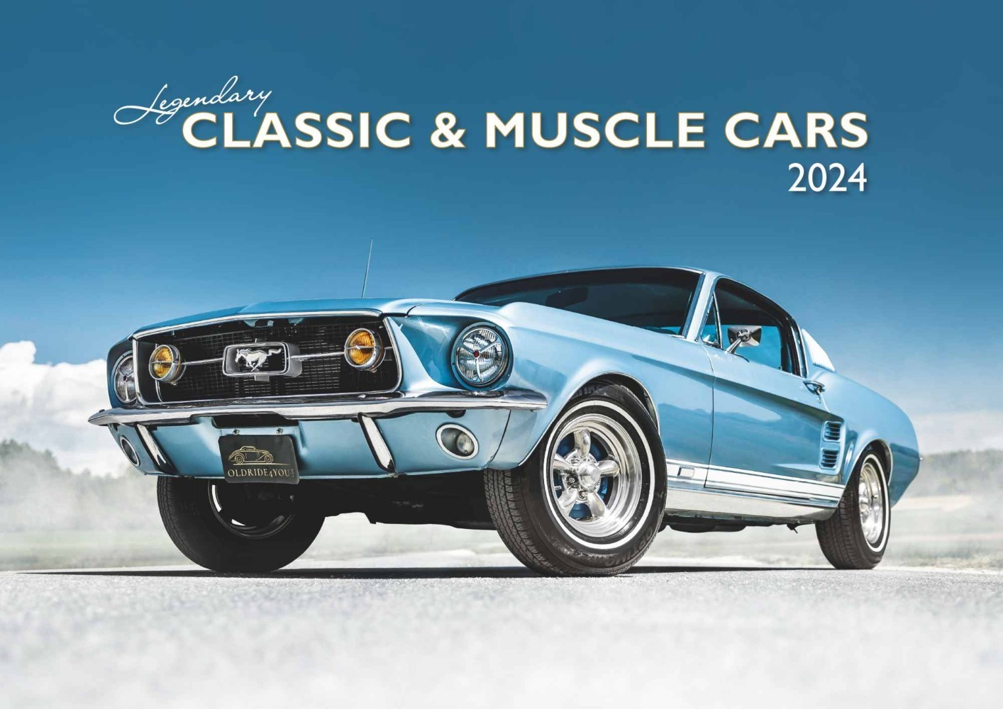Cover: 4002725986757 | Legendary Classic &amp; Muscle Cars 2024 - Wand-Kalender -...