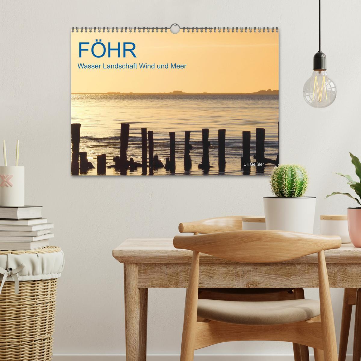 Bild: 9783383995347 | Föhr - Wasser Landschaft Wind und Meer (Wandkalender 2025 DIN A3...