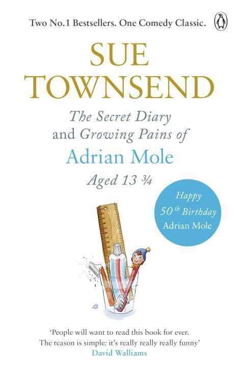 Cover: 9781405932189 | The Secret Diary & Growing Pains of Adrian Mole Aged 13 ¾ | Townsend