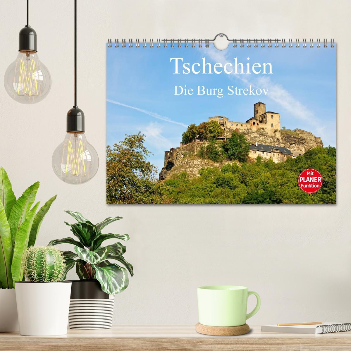 Bild: 9783435517633 | Tschechien - Die Burg Strekov (Wandkalender 2025 DIN A4 quer),...