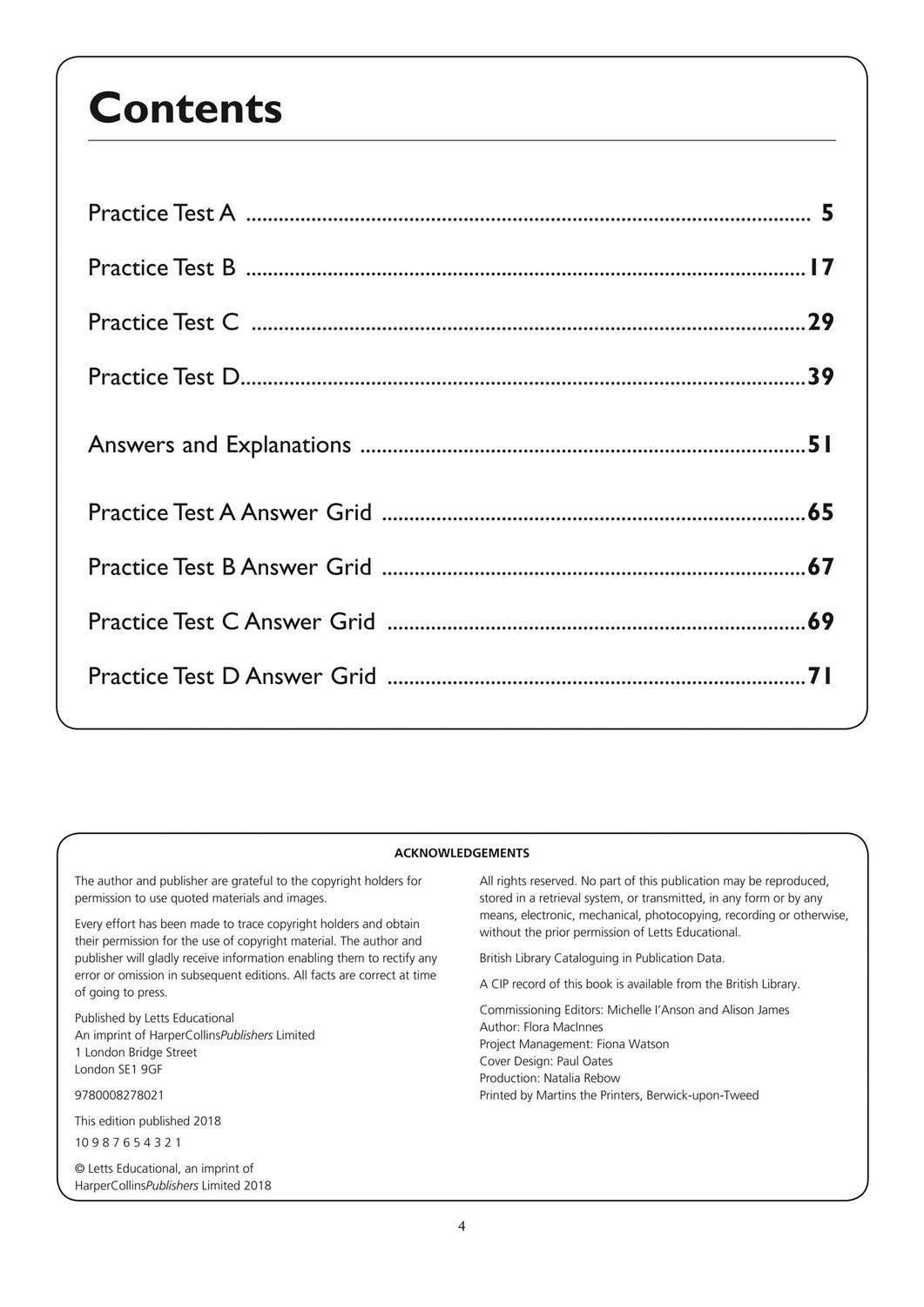 Bild: 9780008278021 | 11+ Maths Practice Papers Book 2 | For the 2023 Gl Assessment Tests