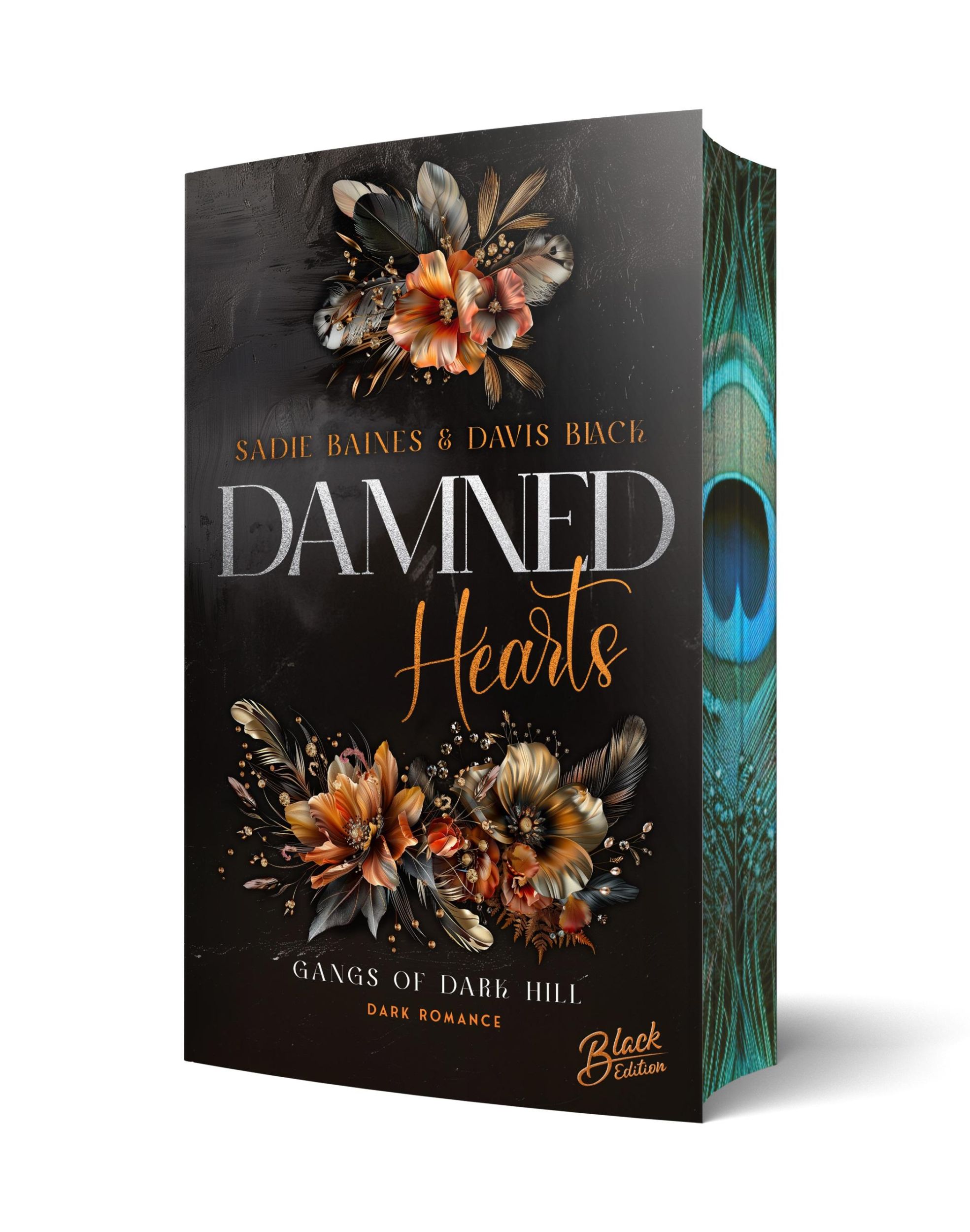 Cover: 9783989427006 | Damned Hearts Mit wunderschönem Farbschnitt | Sadie Baines (u. a.)