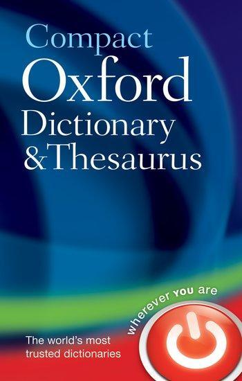 Cover: 9780199558476 | Compact Oxford Dictionary &amp; Thesaurus | Oxford Languages | Buch | XI