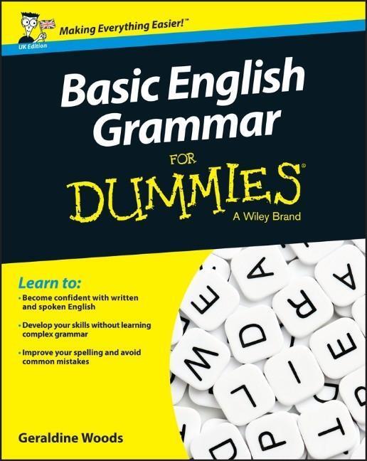 Cover: 9781119071150 | Basic English Grammar for Dummies - UK | Geraldine Woods | Taschenbuch