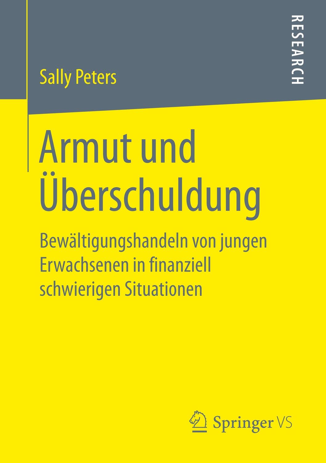 Cover: 9783658247959 | Armut und Überschuldung | Sally Peters | Taschenbuch | Springer VS