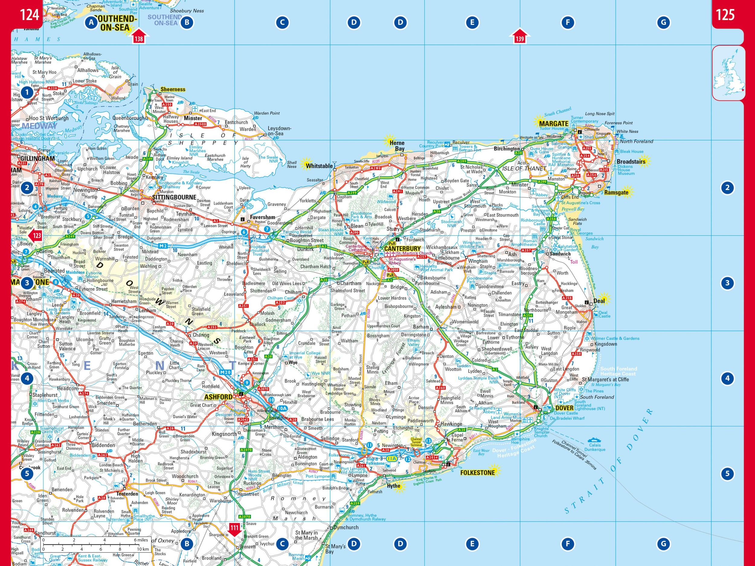 Bild: 9783707922592 | Großbritannien - Nordirland, Autoatlas 1:200.000 - 1:266.000,...