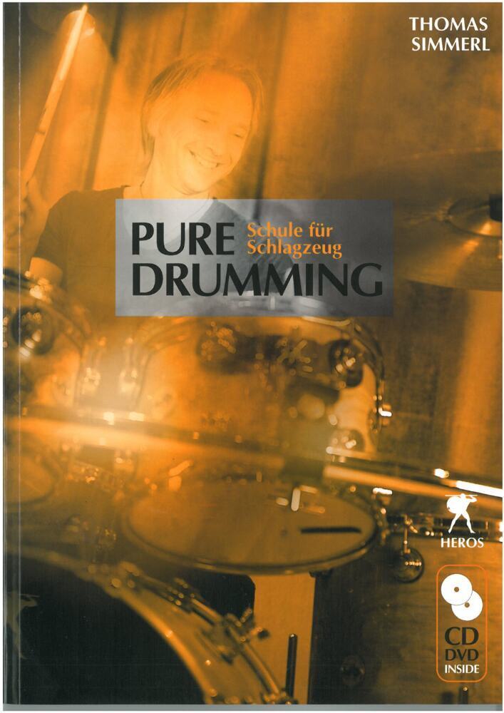 Cover: 9783940297969 | Pure Drumming, m. MP3-CD u. DVD | Schule für Schlagzeug | Simmerl