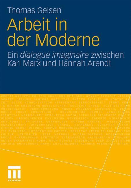 Cover: 9783531174105 | Arbeit und Subjektwerdung in der Moderne | Thomas Geisen | Taschenbuch