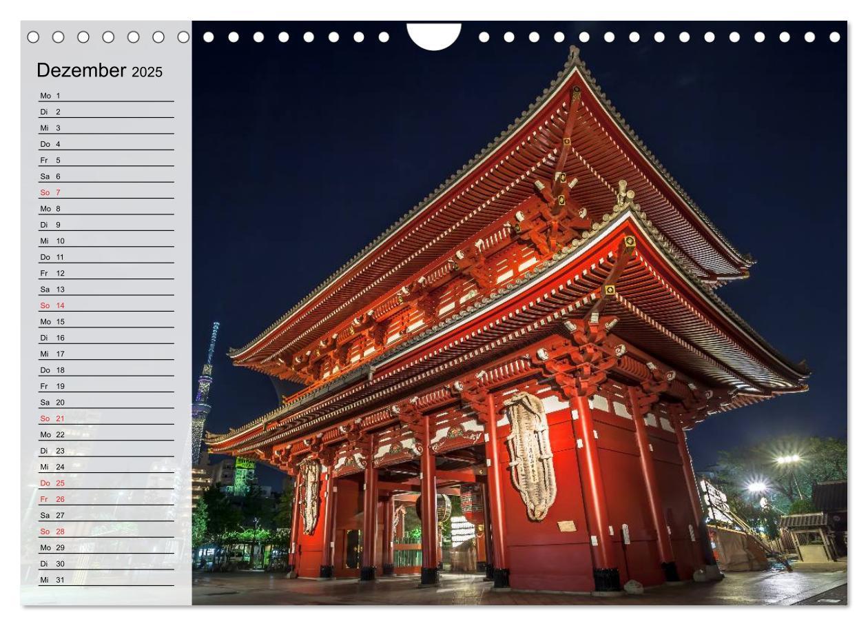 Bild: 9783435624584 | Japan. Im Land der aufgehenden Sonne (Wandkalender 2025 DIN A4...