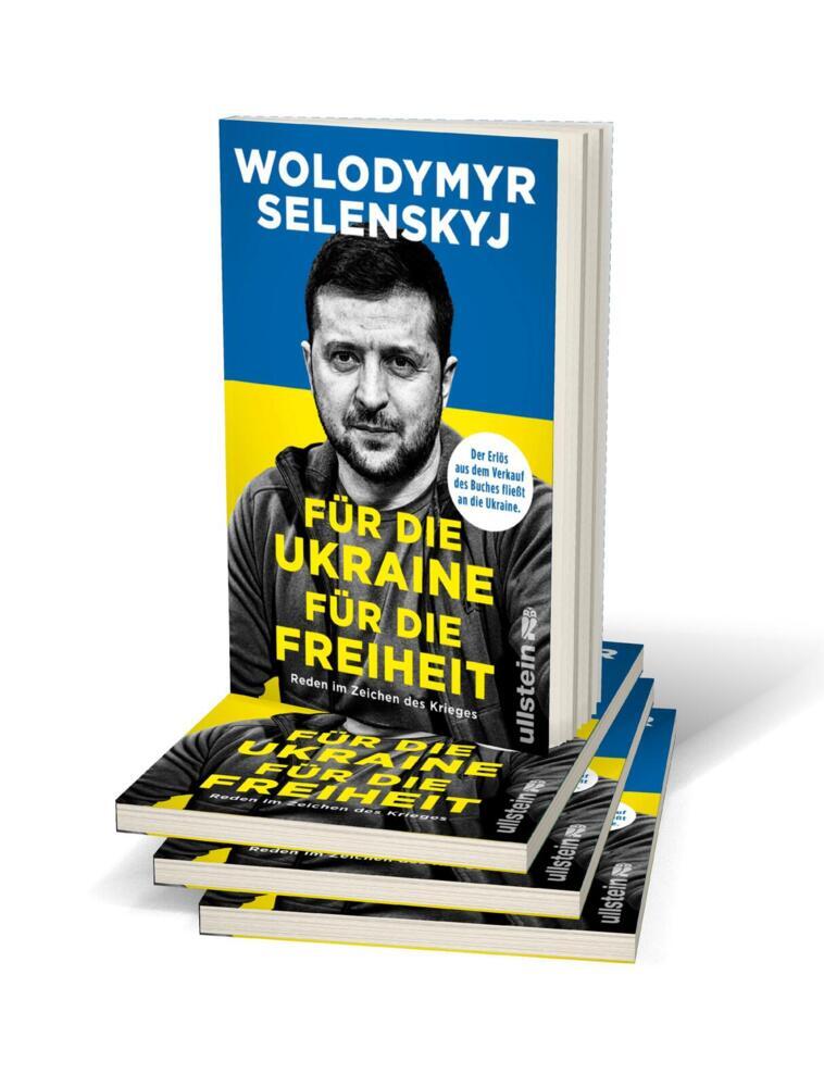 Bild: 9783550202421 | Für die Ukraine - für die Freiheit | Wolodymyr Selenskyj | Taschenbuch