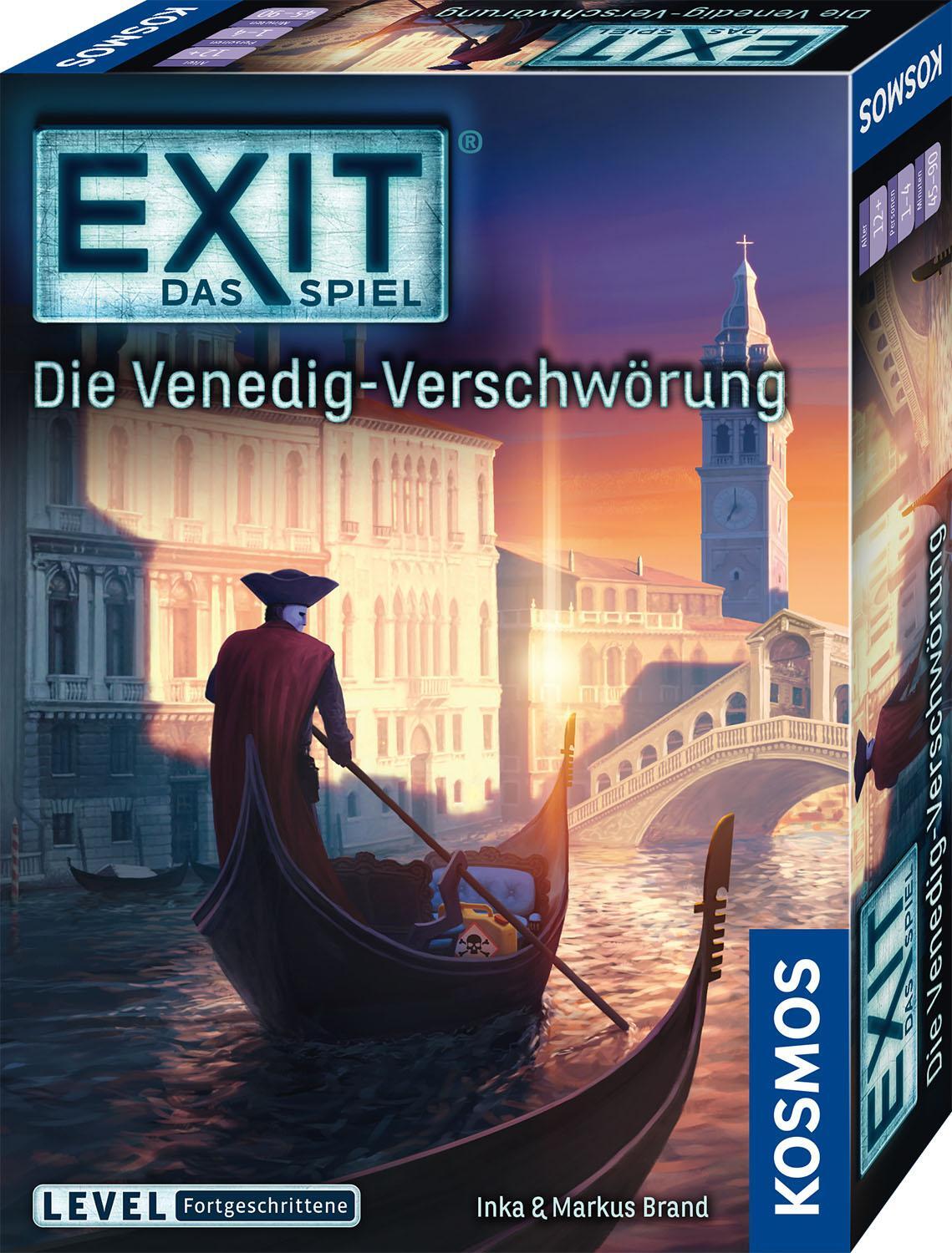 Cover: 4002051684396 | EXIT® - Das Spiel: Die Venedig-Verschwörung | Spiel | Brand (u. a.)