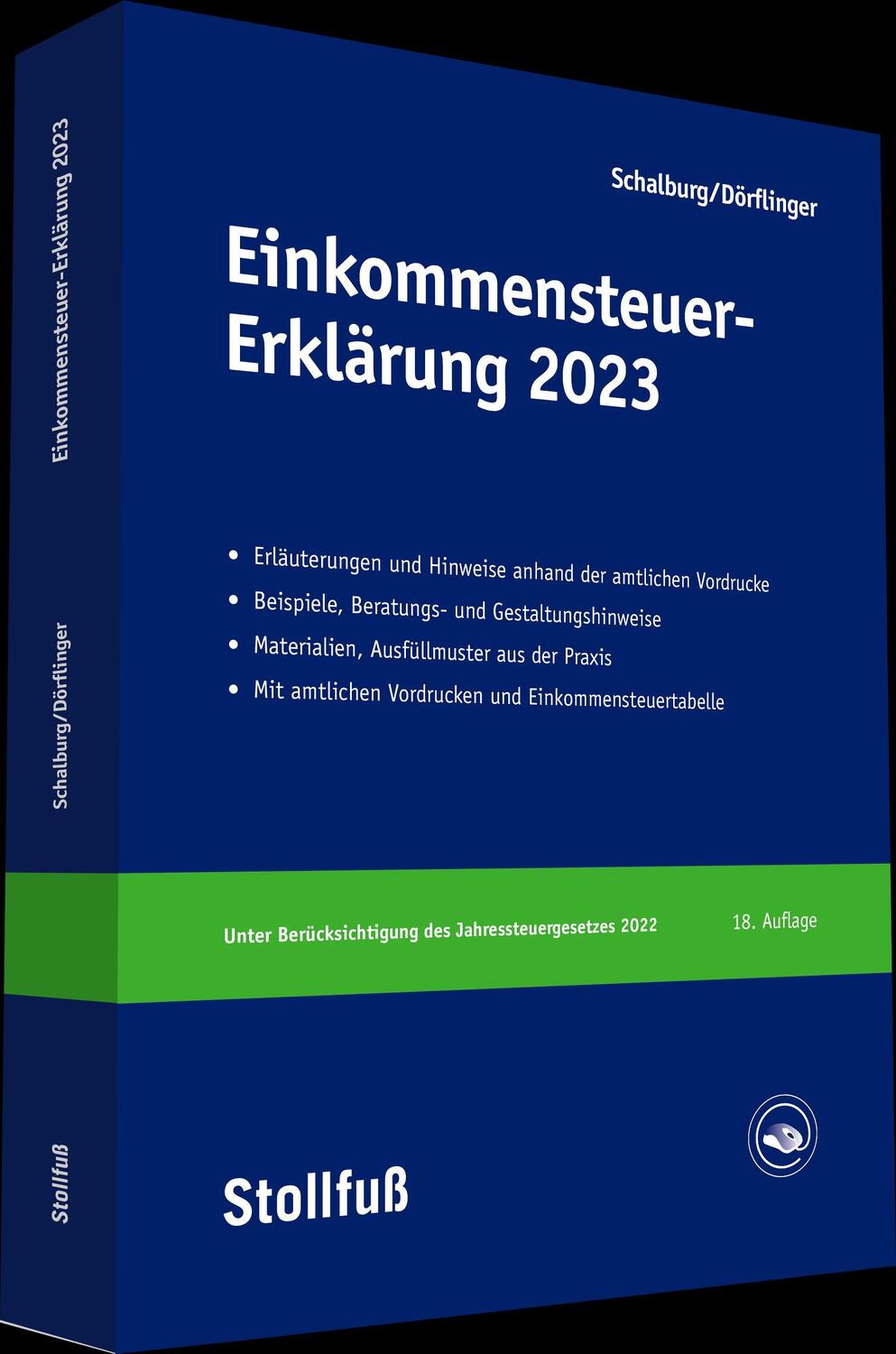 Cover: 9783083637233 | Einkommensteuer-Erklärung 2023 | Martin Schalburg (u. a.) | Buch