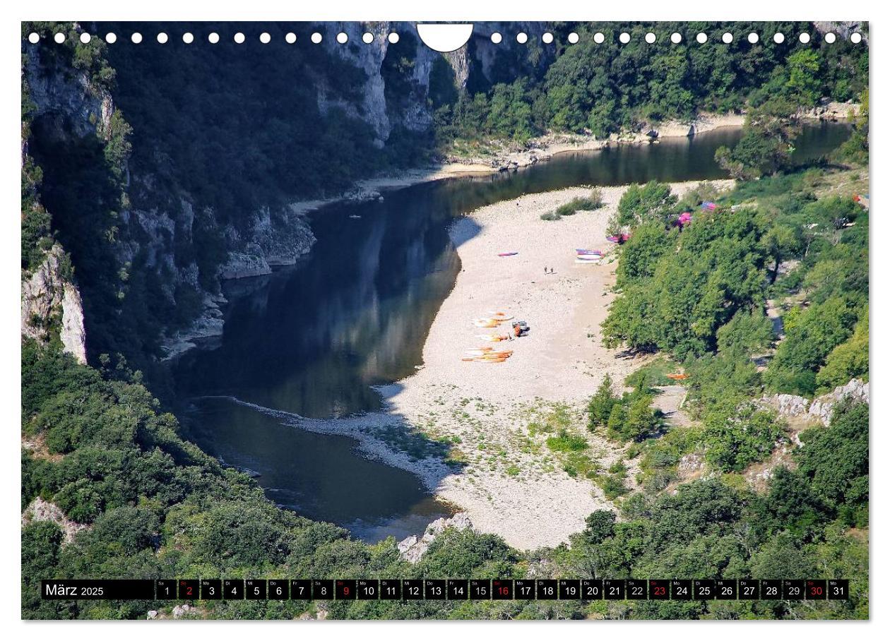 Bild: 9783435533862 | Ardèche, Grand Canyon Europas (Wandkalender 2025 DIN A4 quer),...