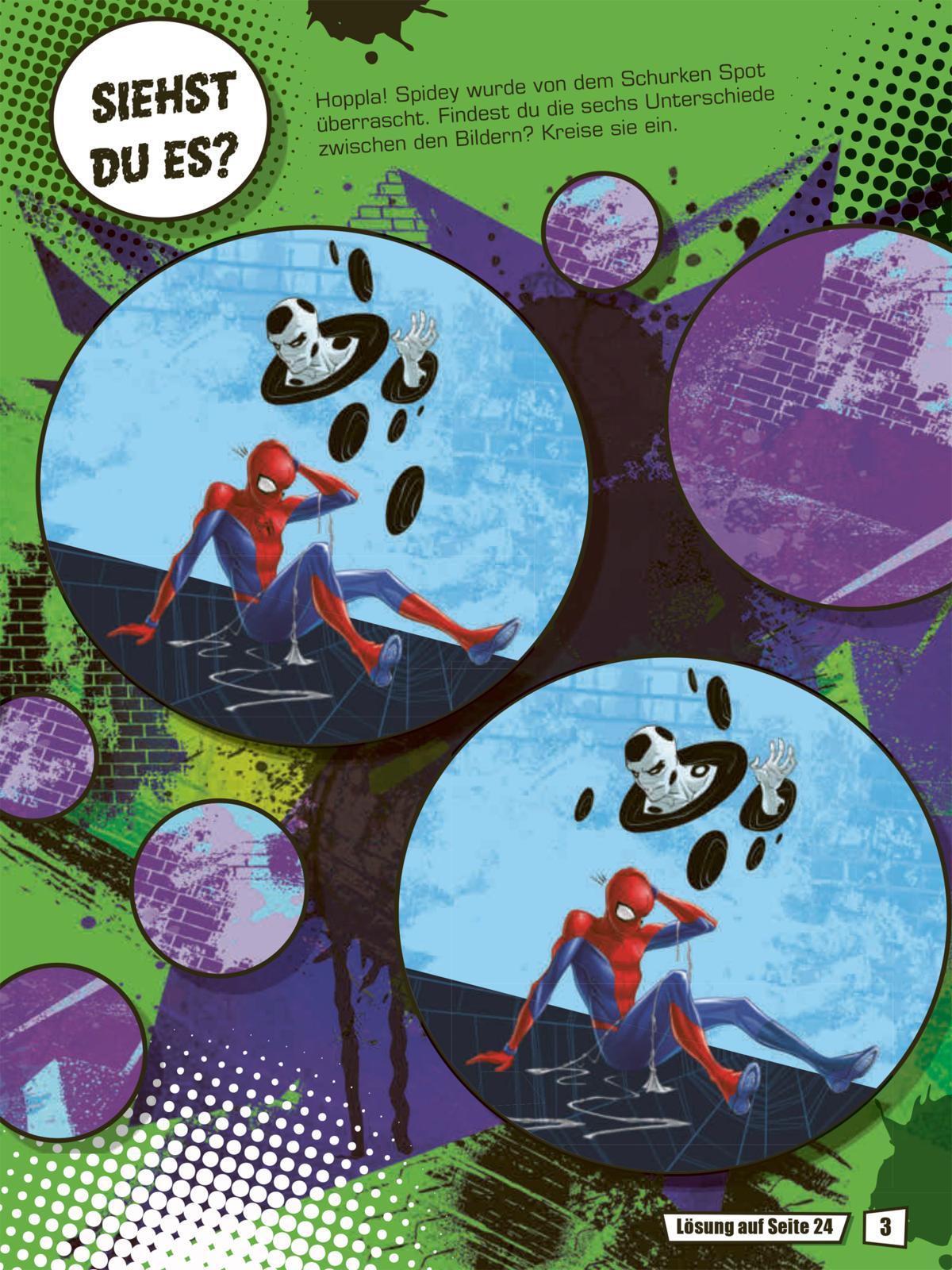 Bild: 9783845123868 | Spider-Man: Spinnenstarker Stickerspaß | Taschenbuch | MARVEL | 24 S.