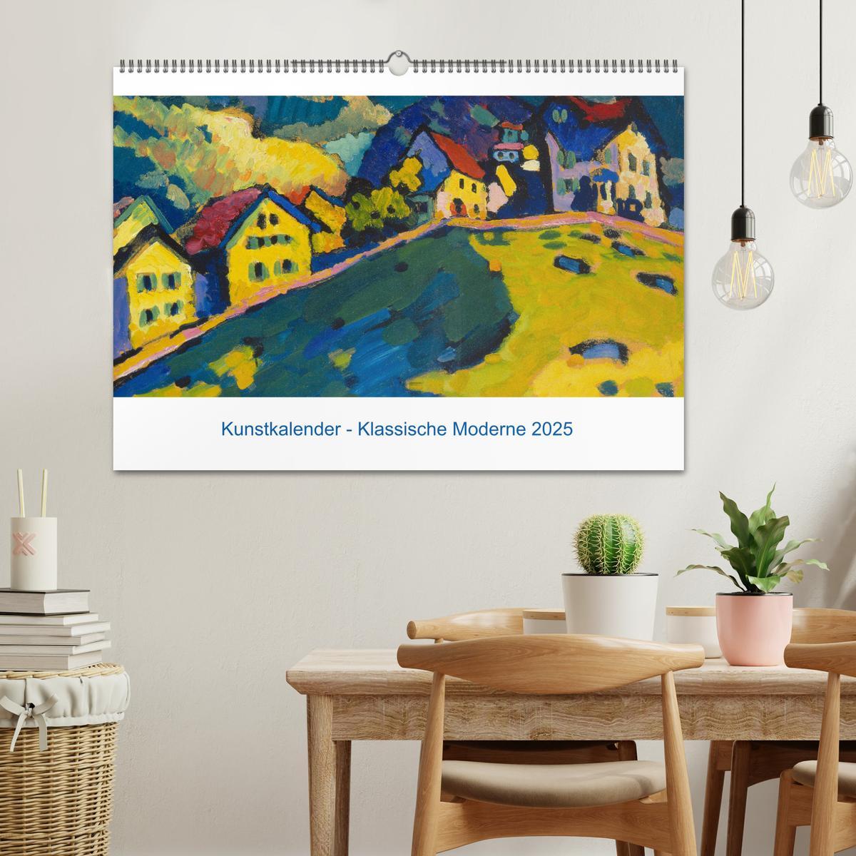 Bild: 9783435345762 | Klassische Moderne 2025 - Mit Kunst durchs Jahr (Wandkalender 2025...