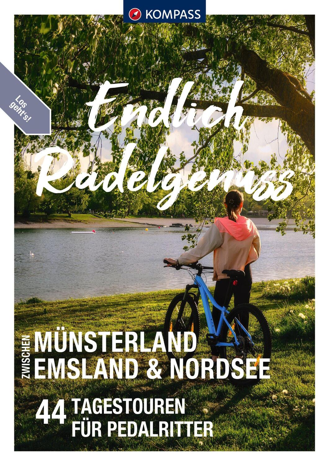 Cover: 9783991218050 | KOMPASS Endlich Radelgenuss - zwischen Münsterland, Emsland und...
