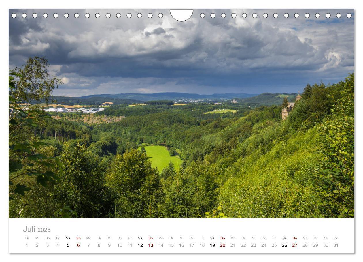 Bild: 9783435398010 | Schönes Sauerland (Wandkalender 2025 DIN A4 quer), CALVENDO...