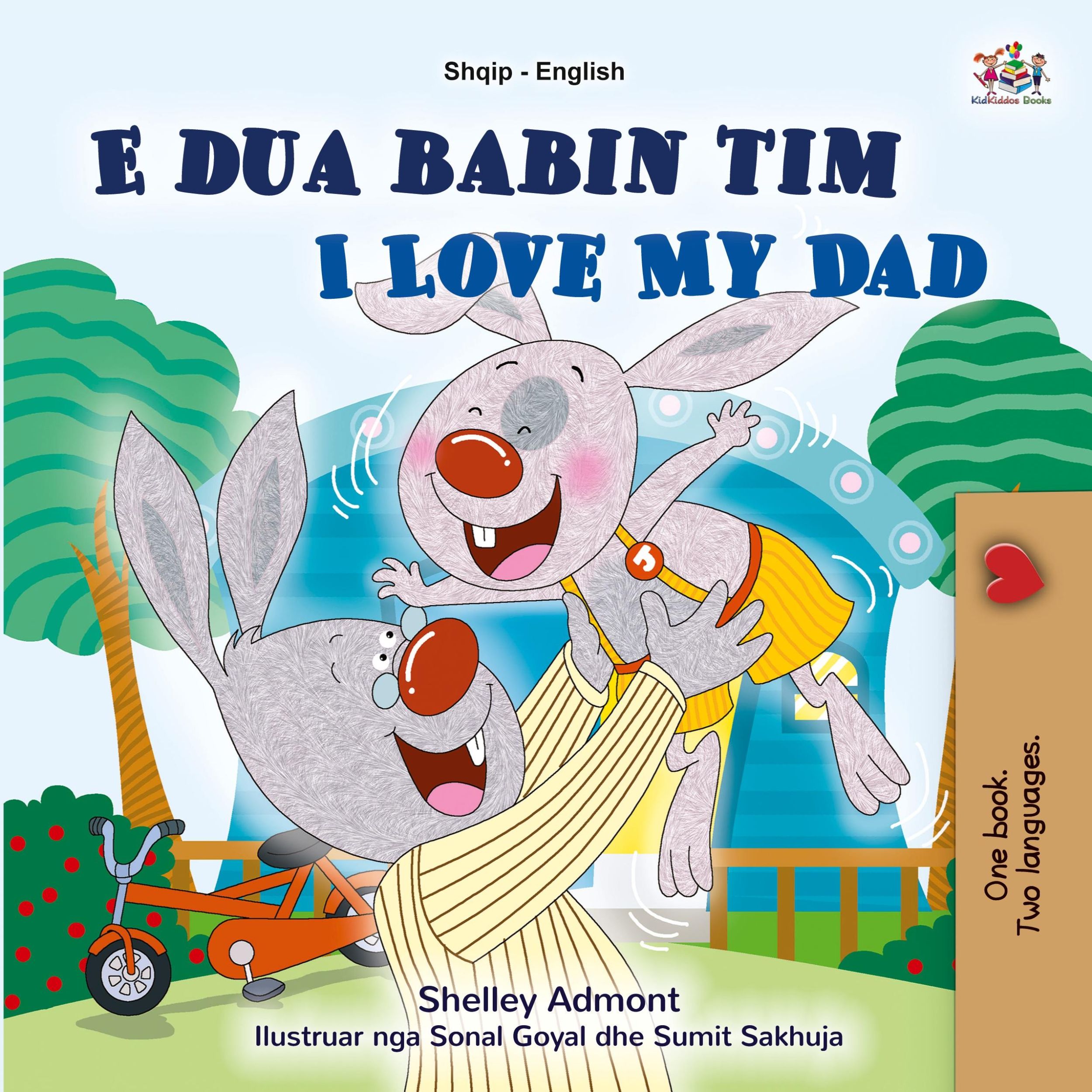 Cover: 9781525947261 | I Love My Dad (Albanian English Bilingual Book for Kids) | Taschenbuch