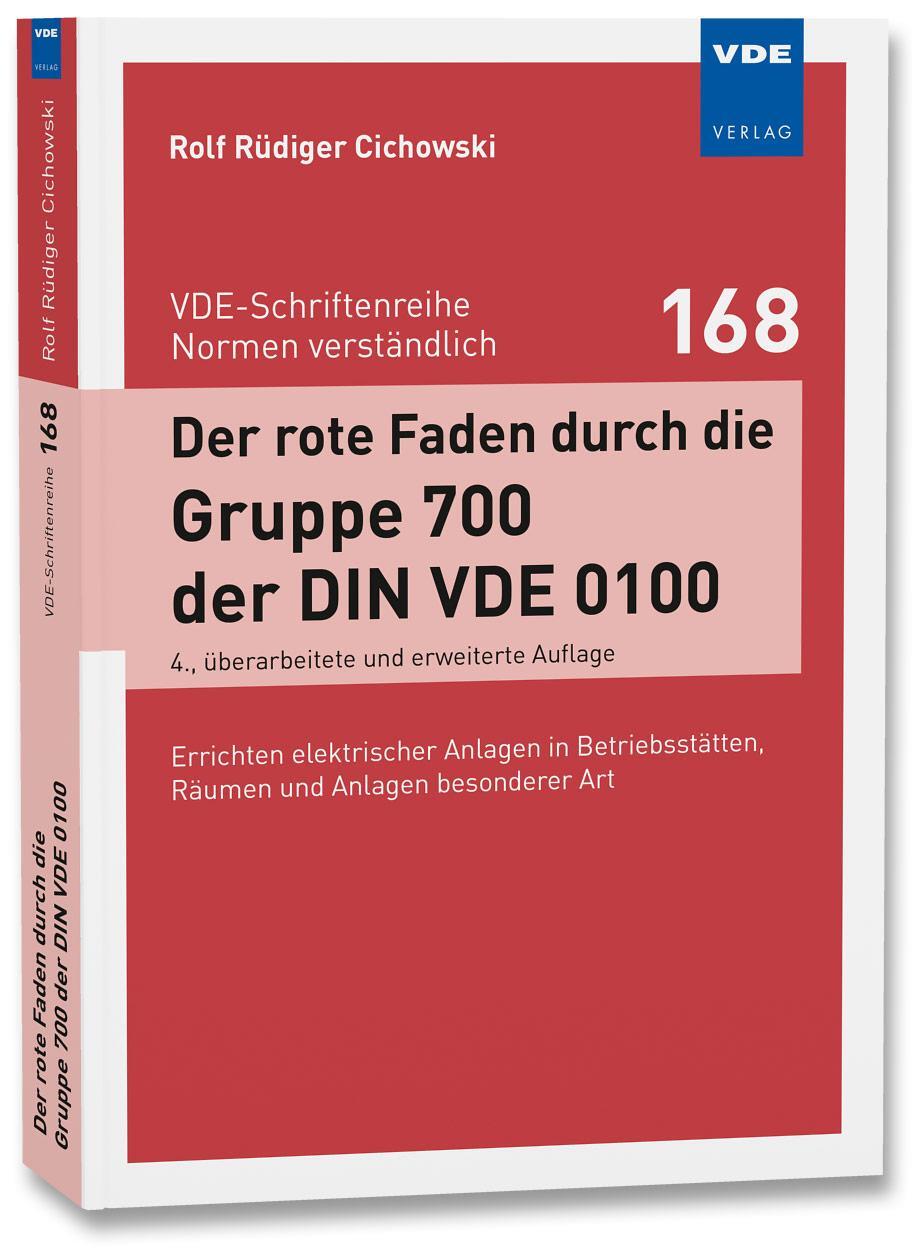 Cover: 9783800763658 | Der rote Faden durch die Gruppe 700 der DIN VDE 0100 | Cichowski