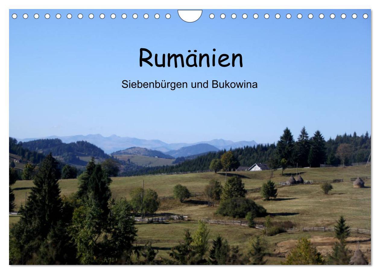 Cover: 9783383295409 | Rumänien - Siebenbürgen und Bukowina (Wandkalender 2024 DIN A4...