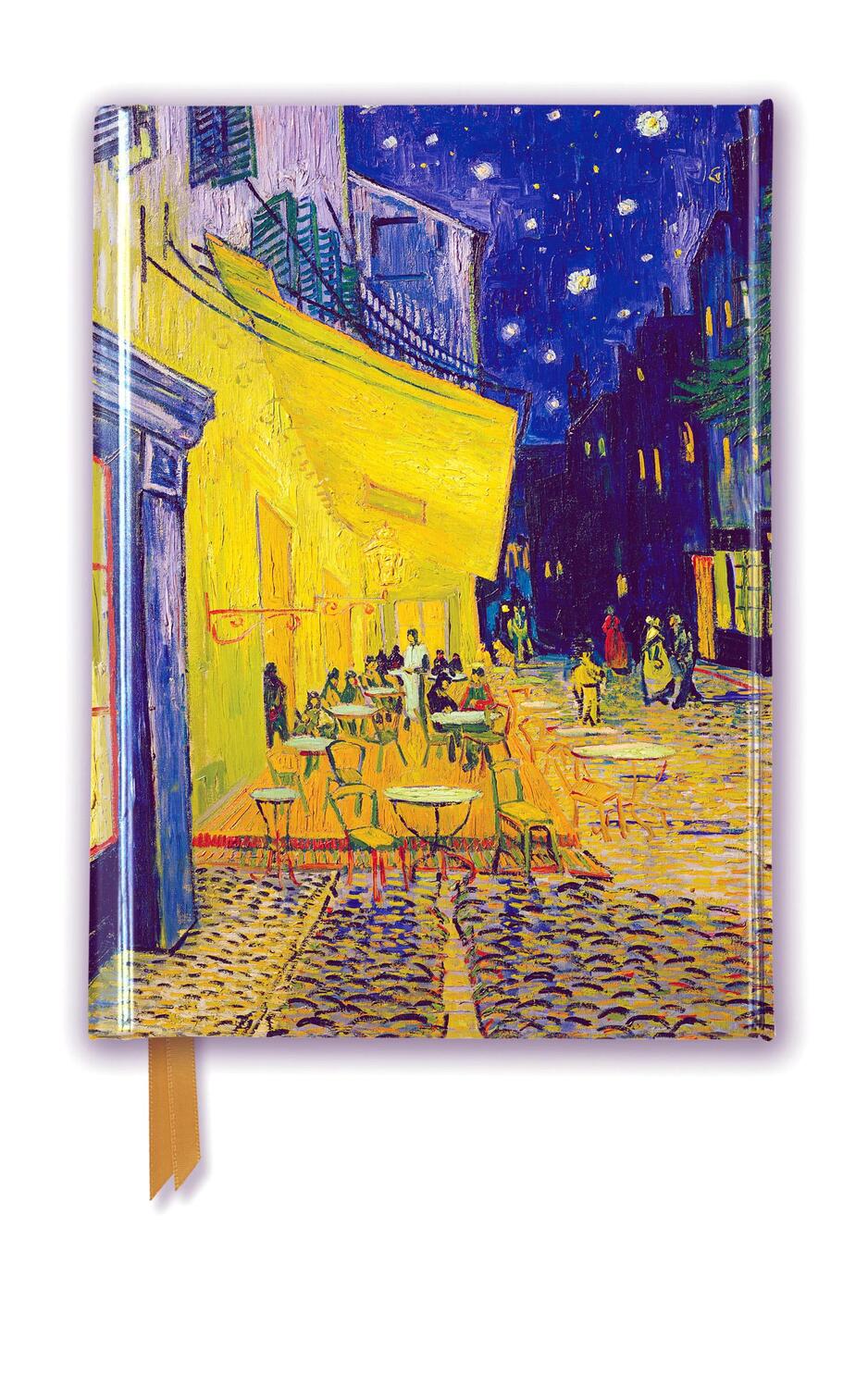 Cover: 9781787550629 | Van Gogh: Cafe Terrace (Foiled Pocket Journal) | Flame Tree Studio