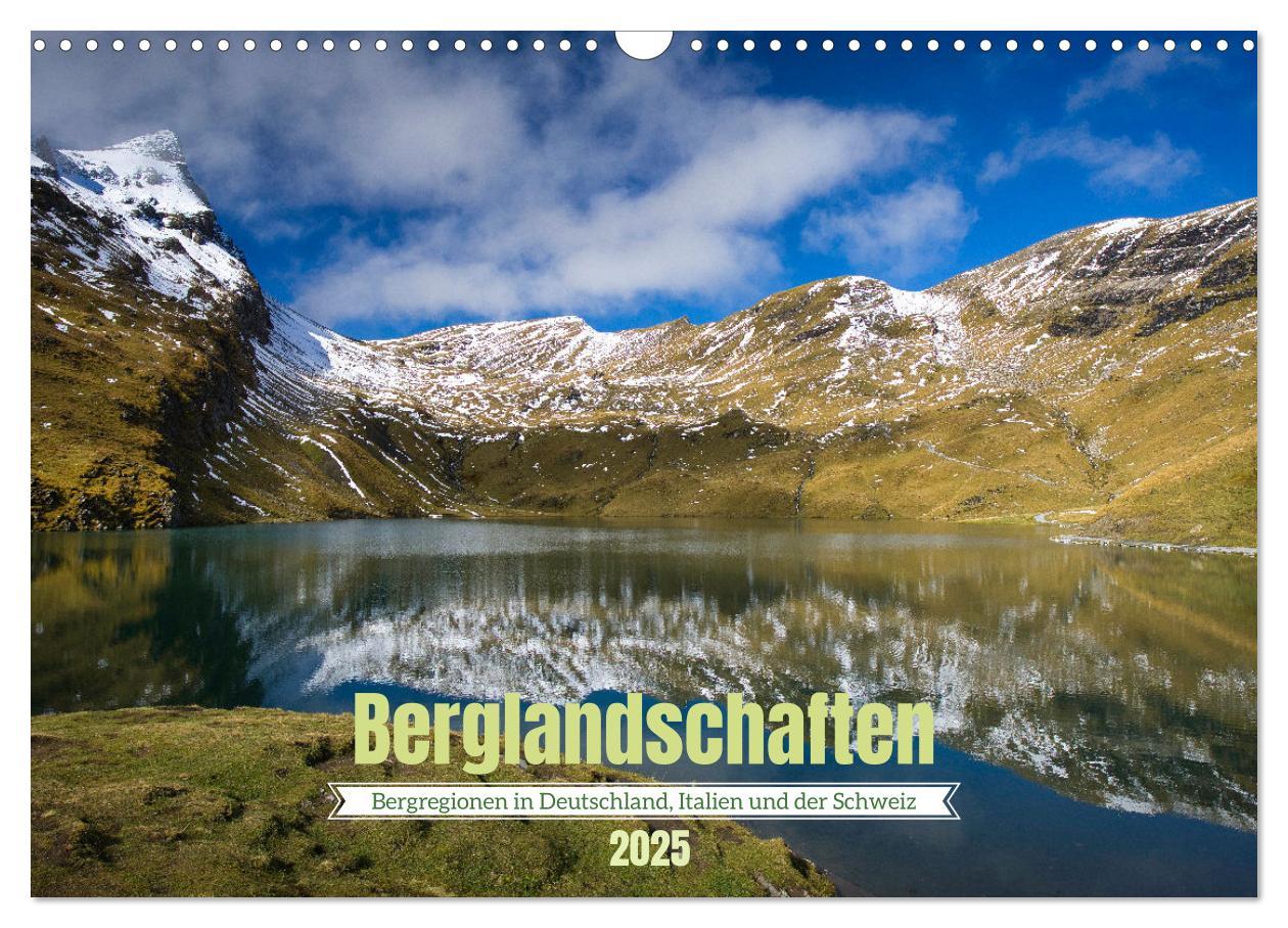 Cover: 9783435018895 | Berglandschaften - Deutschland, Italien und Schweiz (Wandkalender...