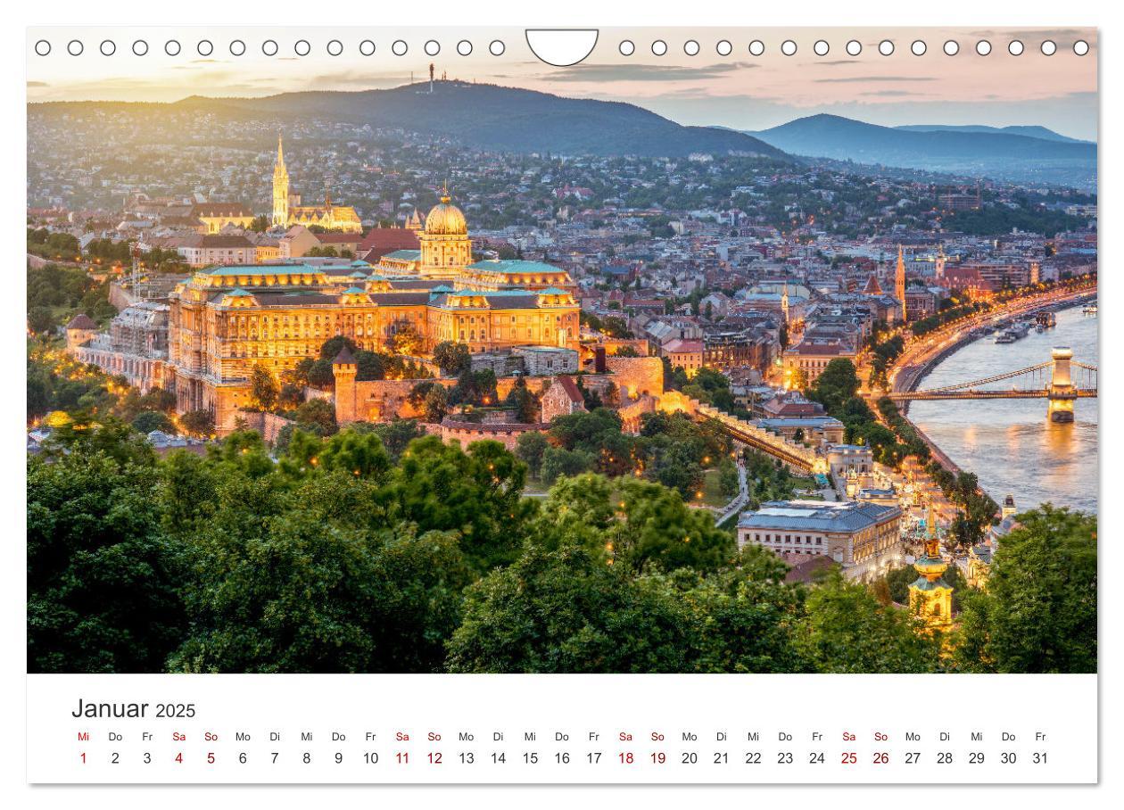 Bild: 9783383917943 | Budapest - Eine Reise in die Hauptstadt von Ungarn. (Wandkalender...