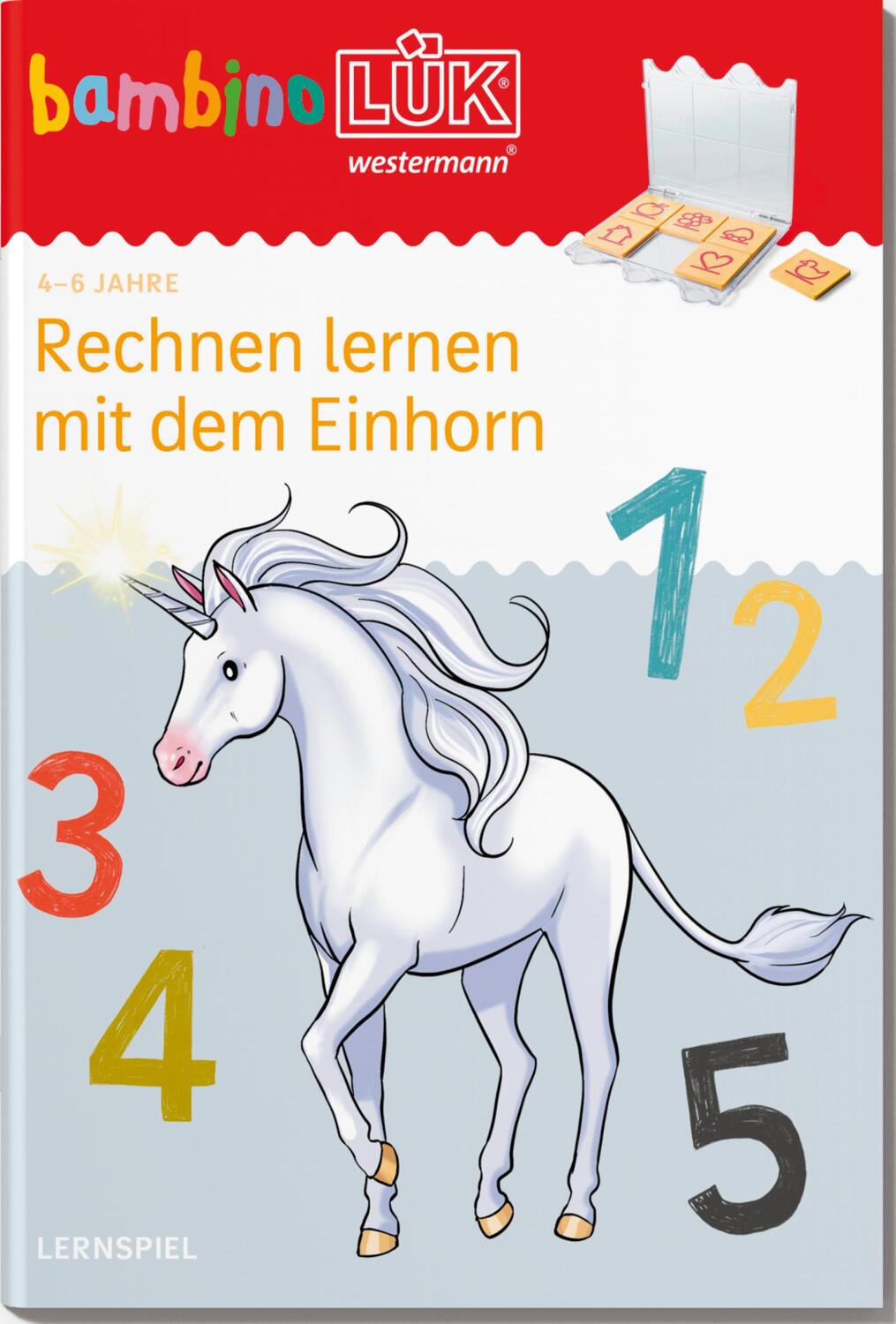 Cover: 9783072479318 | bambinoLÜK. 4/5/6 Jahre - Vorschule Rechnen lernen mit dem Einhorn