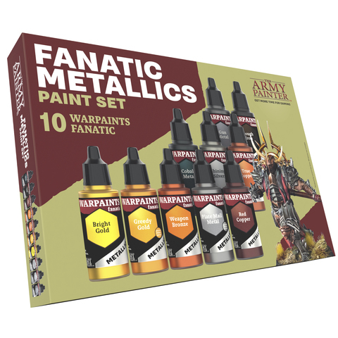 Cover: 5713799806900 | Warpaints Fanatic Metallics Paint Set | The Army Painter