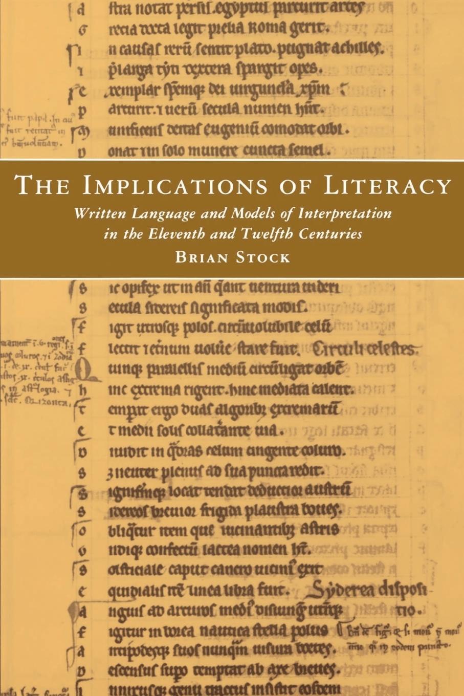 Cover: 9780691102276 | The Implications of Literacy | Brian Stock | Taschenbuch | Paperback