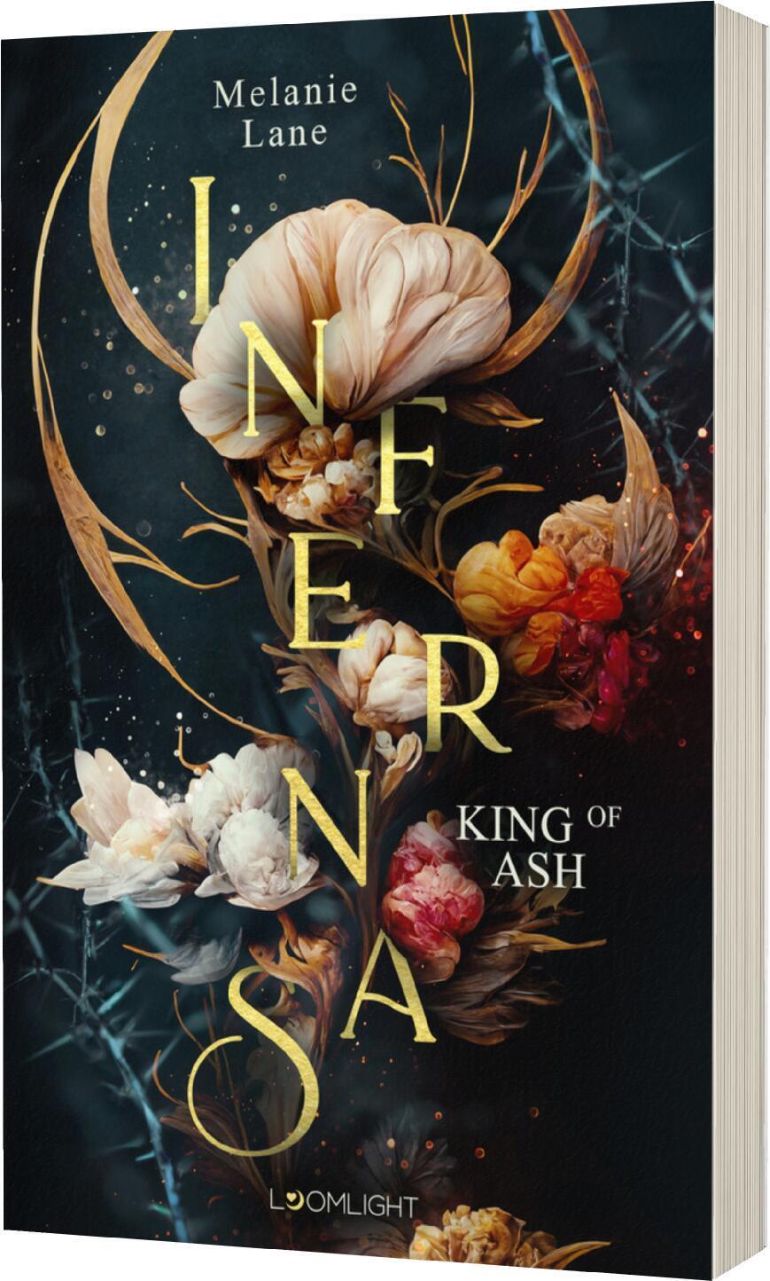 Cover: 9783522508209 | Infernas 1: King of Ash | Prickelnde New Adult Romantasy | Lane | Buch