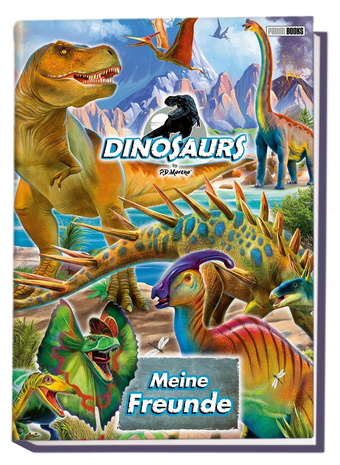 Cover: 9783833241406 | Dinosaurs by P.D. Moreno: Meine Freunde | Freundebuch | Buch | 72 S.