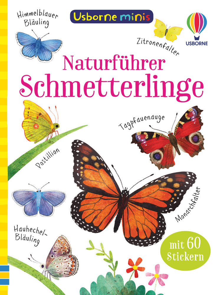 Cover: 9781789415261 | Usborne Minis Naturführer: Schmetterlinge | Kate Nolan | Taschenbuch