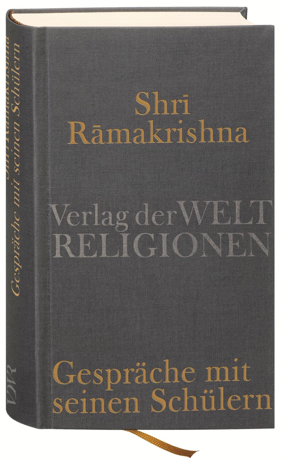 Cover: 9783458700104 | Gespräche mit seinen Schülern | Shri Ramakrishna | Buch | Lesebändchen