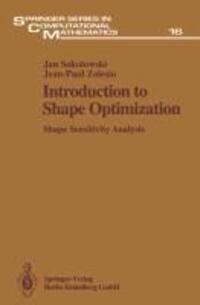 Cover: 9783642634710 | Introduction to Shape Optimization | Shape Sensitivity Analysis | Buch
